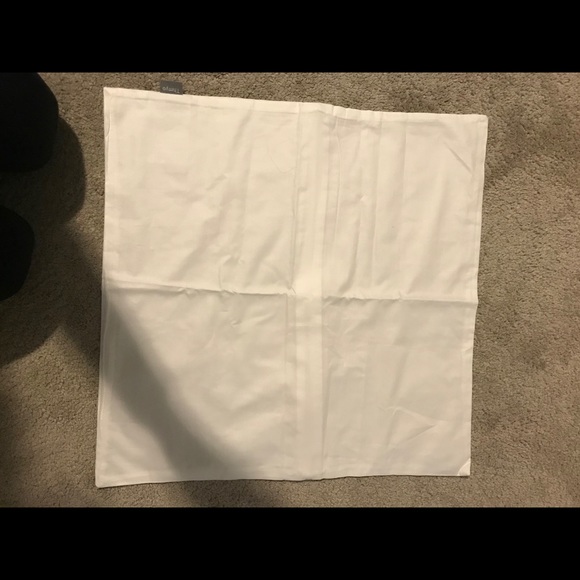 4 White Throw Pillow Covers - Picture 2 of 4